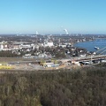 Panorama a40 Duisburg Feburar 2022