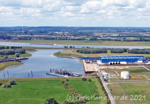Rhein-Lippe-Hafen im Juni 2020 als Luftbild